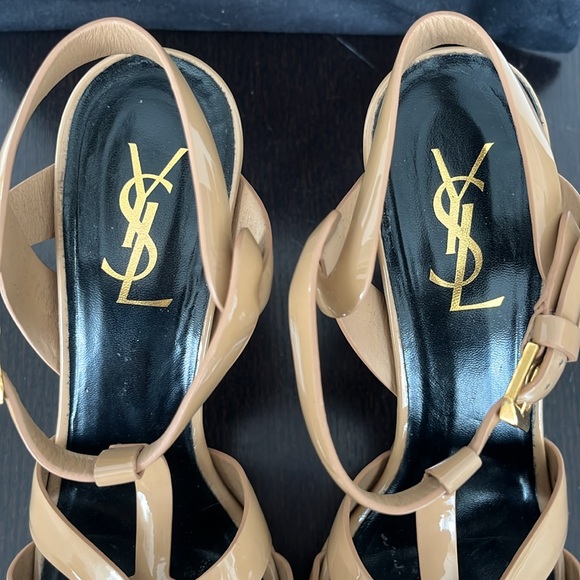 Nearly Perfect- YSL Nude Heels - Picture 6 of 7